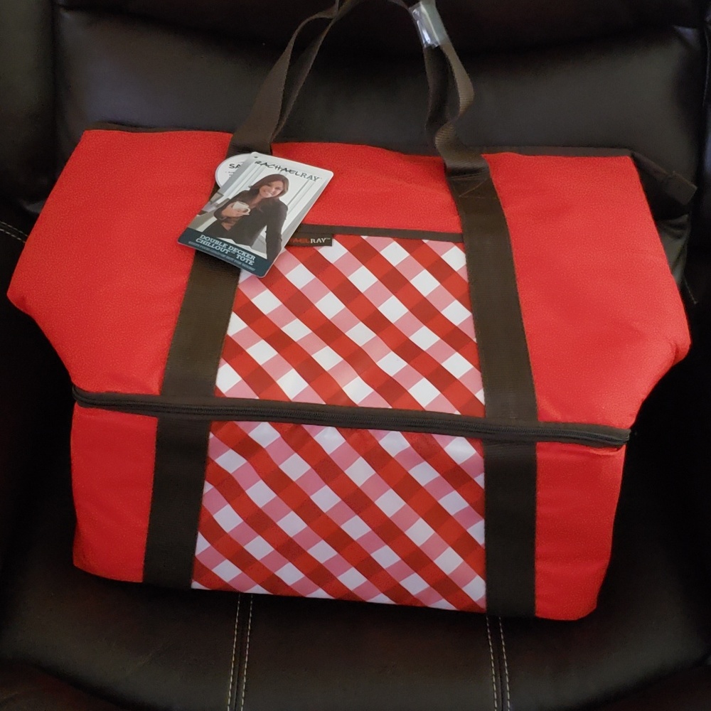 Rachael Ray Double Decker Chillout Tote (Red)